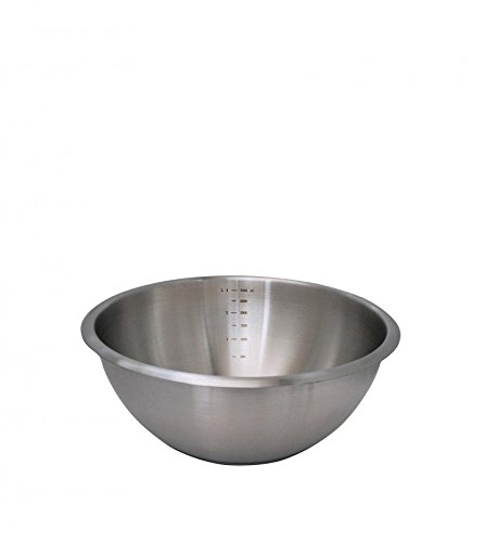 DE BUYER Rühr- & Schlagschüssel Ø 24 cm/ 3,6 Ltr Fassungsvermögen/ Edelstahl